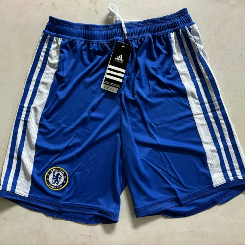 11-12 Retro Version Chelsea Home Blue Thailand Soccer Shorts-601