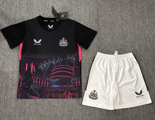 Kids 2023/24 Special Newcastle United Black Kids/Youth Soccer Uniform-522