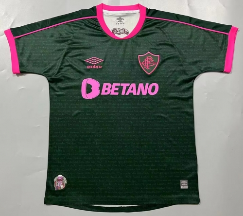 2023/24 Fluminense FC 2nd Away Black Thailand Soccer Jersey AAA-908