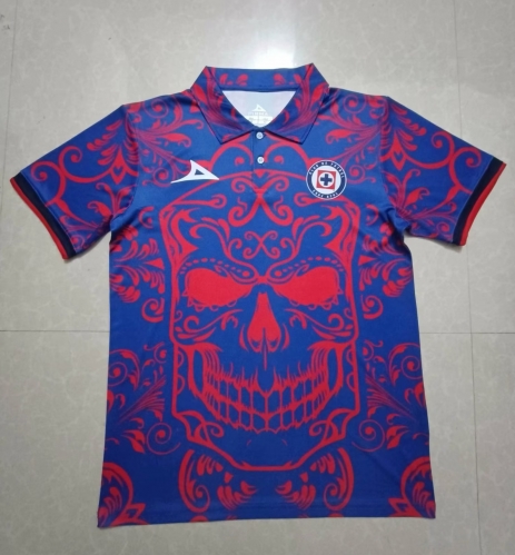 2023/24 Cruz Azul Blue Thailand Soccer Polo Shirts-912/07