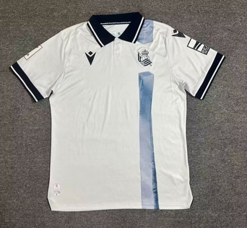 2023/24 Real Sociedad 2nd Away White Thailand Soccer Jersey AAA-301/1040