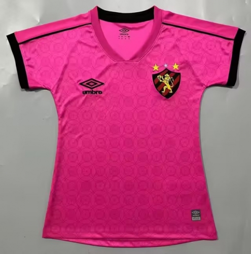 2023/24 Sport Recife Pink Female Thailand Soccer Jersey-908