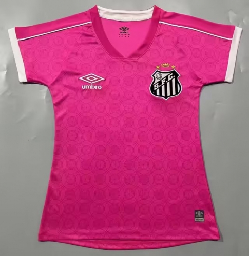 2023/24 Santos FC Pink Women Soccer Jersey AAA-908