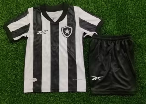 Kids 2023/24 BotafogodeFuteboleRegatas Home Black Kids/Youth Soccer Uniform-812