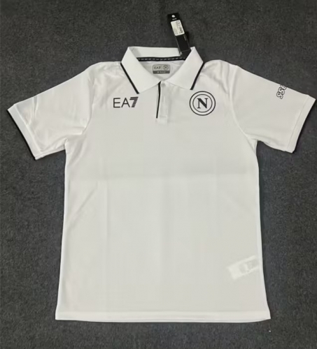 2023/24 SSC Napoli White Thailand Polo Shirts-47/PO