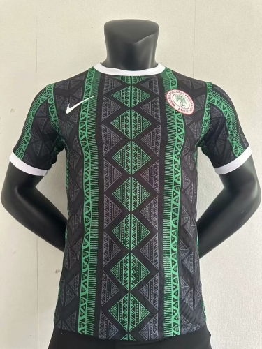 Player version 2023/24 Nigeria Black & Green Soccer Thailand jersey AAA-16/416
