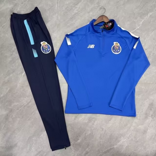 2023/24 FC Porto Cai Blue Thailand Soccer Tracksuit Uniform-522