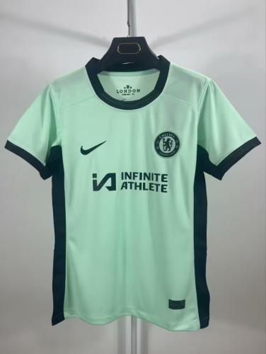 2023/24 Chelsea 2nd Away Green Thailand Female Soccer Jersey AAA-SH