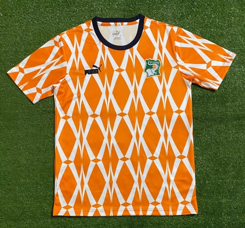 2023/24 Côte d'Ivoire Orange Thailand Soccer Jersey AAA-20/JM/407/416