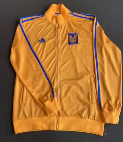 2022/23 Tigres UANL Yellow Soccer Jacket Top-912