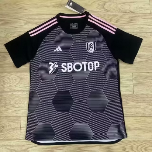 2023/24 Fulham F.C. 2nd Away Black Thailand Soccer Jersey AAA-23