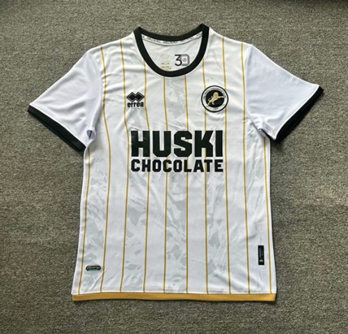 2023/24 Millwall Away White Thailand Soccer jersey AAA-1040