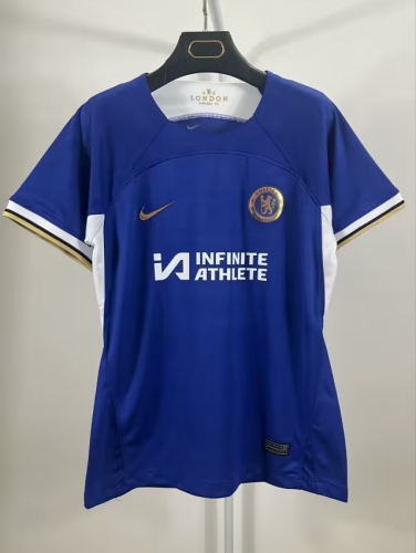 2023/24 Chelsea Home Blue Thailand Female Soccer Jersey AAA-JJ/SH/319