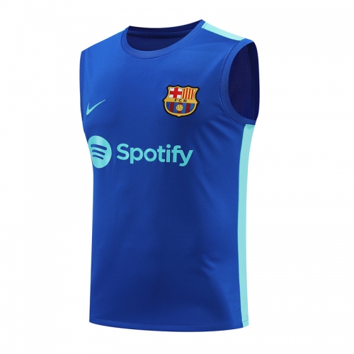 2023/24 Barcelona CaiBlue Thailand Soccer Training Vest-418