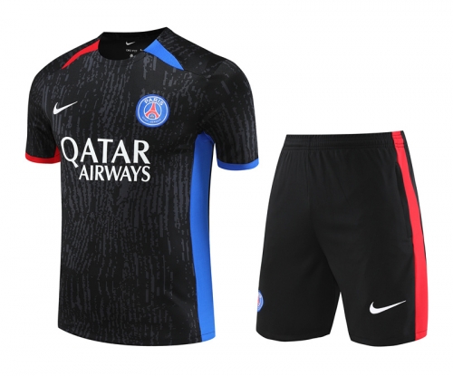 2023/24 Paris SG Royal Blue Thailand Soccer Training Uniform-418