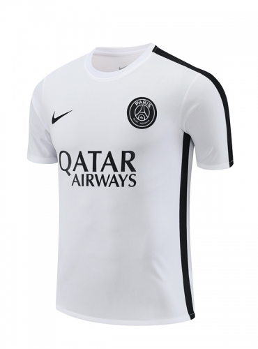 2023/24 Paris SG White Thailand Soccer Training Jerseys-418
