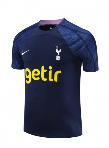 2023/24 Tottenham Hotspur Royal Blue Thailand Soccer Training Jerseys AAA-418