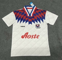 1995-1996 Retro Version Olympique Lyonnais Home White Thailand Soccer Jersey AAA-711/811