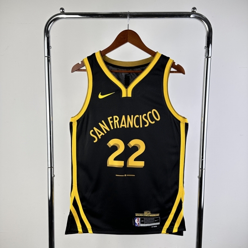 2023 Season City Version Golden State Warriors NBA Black #22 Jersey-311