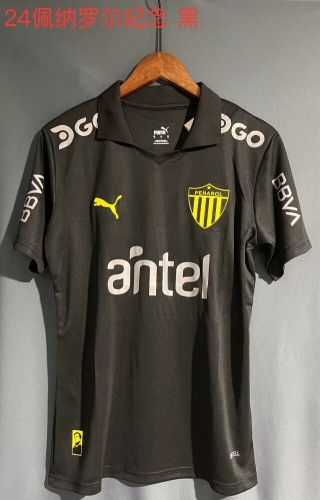 2023/24 CA Peñarol Black Thailand Soccer Jersey AAA-709