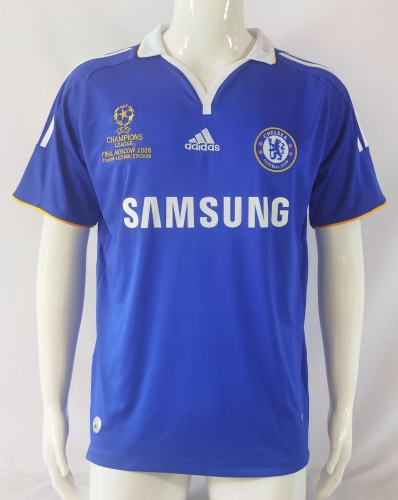 2008-09 Retro Version Chelsea Home Blue Thailand Soccer Jersey AAA-710/811/503