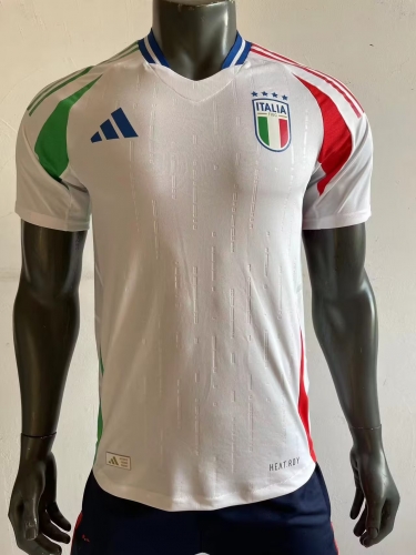 Player Version 2023/24 Italy Away White Thailand Soccer Jersey AAA-MY/703/308