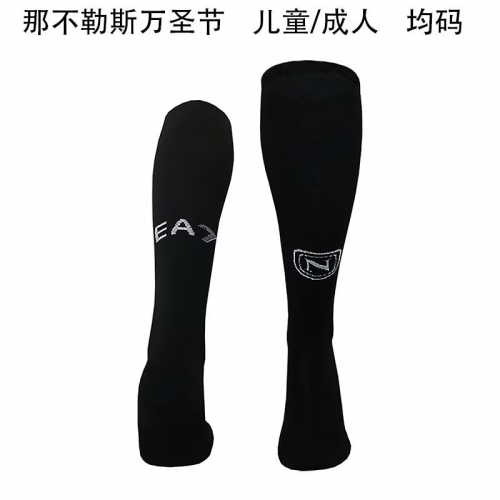 2023/24 Halloween Napoli Black Thailand Soccer Socks