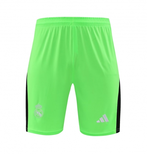 2023/24 Rea Madrid Goalkepeer Fluorescent green Thailand Soccer Shorts-418