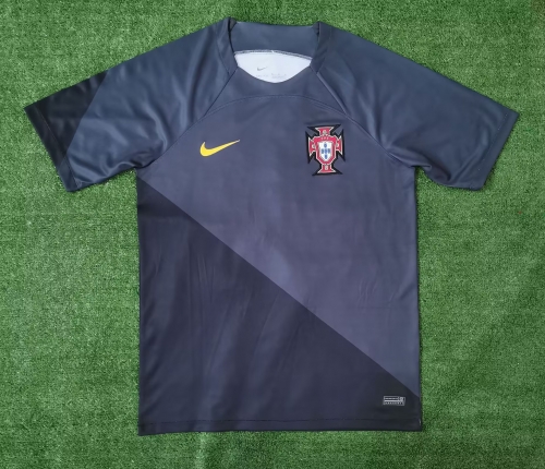 2023/24  Portugal Black Thailand Soccer Jersey AAA-711/416