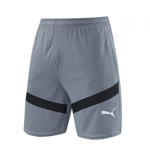 2023/24 Al Hilal FC Gray Thailand Soccer Shorts-418