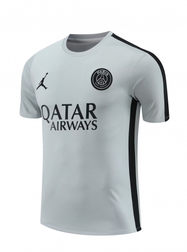 2023/24 Paris SG Gray Thailand Soccer Training Shirts-418