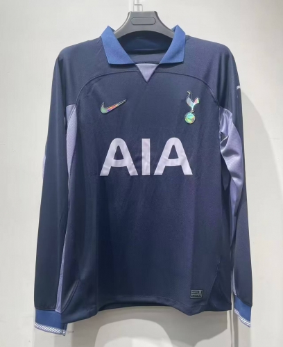 2023/24 Tottenham Hotspur Royal Blue LS Thailand Soccer Jersey AAA-410