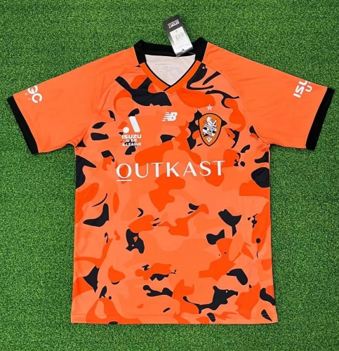 2023/24 Brisbane Roar FC Home Orange Thailand Soccer Jersey AAA-320