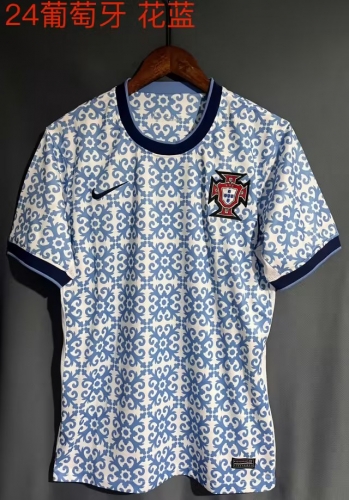 2023/24 Portugal Blue & White Thailand Soccer Jersey AAA--709