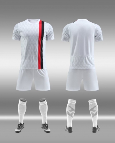 Customize 2023/24 AC Milan White Soccer Uniform-DN