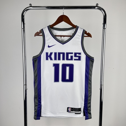 2023 Season NBA Sacramento Kings Home White #10 Jersey-311