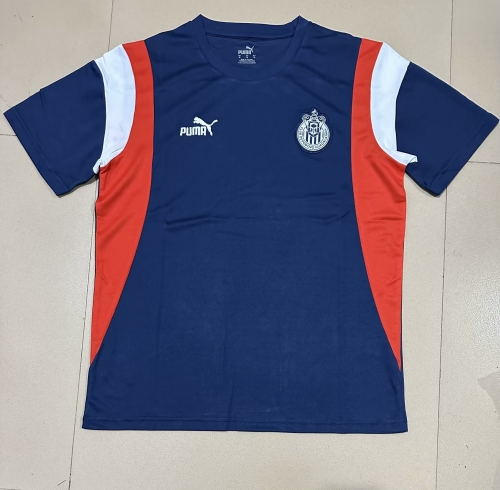 2023/24 Deportivo Guadalajara Royal Blue Thailand Soccer Jersey AAA-07
