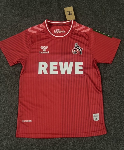 2023/24 FC Köln Away Red Thailand Soccer Jersey AAA-SX/709