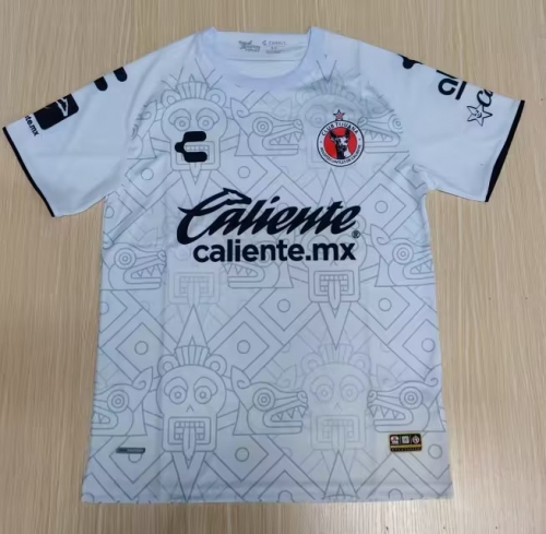 2023/24 Special Version Club Tijuana Away White Thailand Soccer Jersey AAA-912