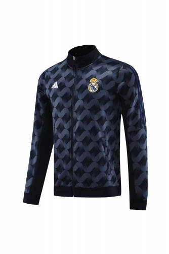 2023/24 Real Madrid Black Thailand Jacket Top-LH