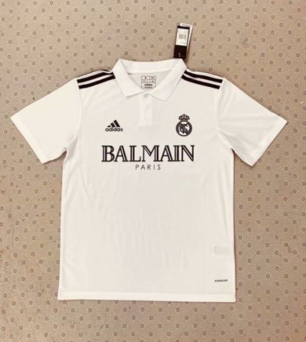 2023/24 Real Madrid White Thailand Soccer Polo Shirts-510