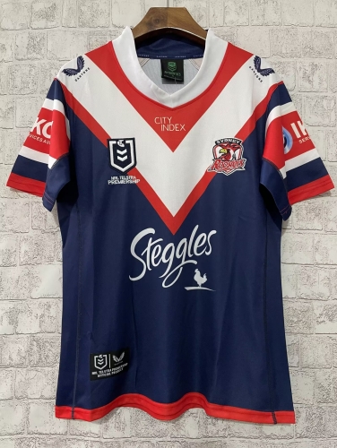 2024 Rooster Home Blue Thailand Rugby Shirts-805