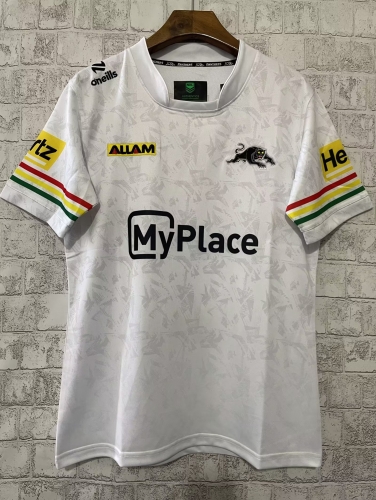 2024 Lions White Thailand Rugby Shirts-805