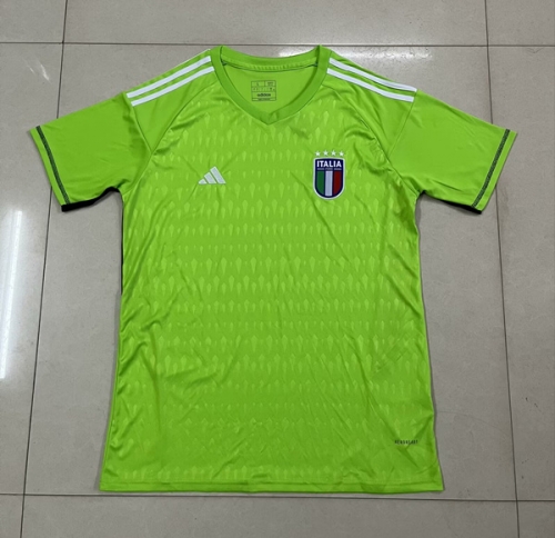 2023/24 Special Italy Goalkepeer Green Thailand Soccer Jersey AAA-407