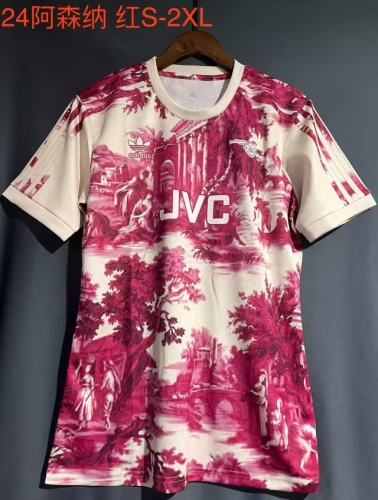 2023/24 Arsenal Red Thailand Soccer Jersey AAA-709