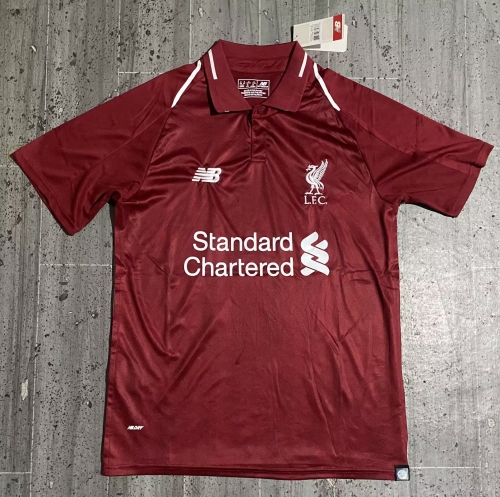 18-19 Retro Version Liverpool Home Red Thailand Soccer Jersey AAA-JM
