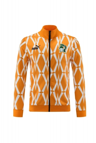 2023/24 Côte d'Ivoire Oragne Thailand Jacket Top-LH