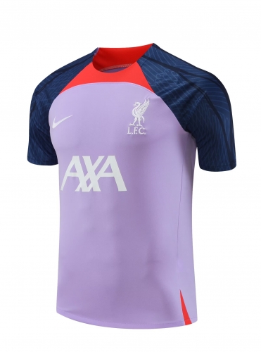 2023/24 Liverpool Purple Thailand Soccer Training Jerseys-418