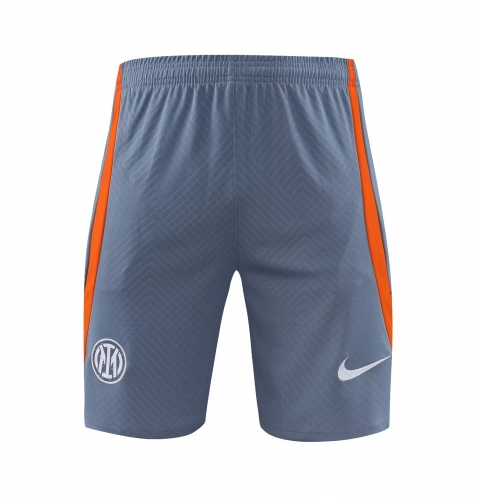 2023/24 Inter Milan Light Gray Thailand Soccer Training Shorts-418