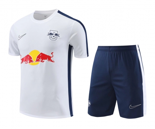 2023/24 RB Leipzig White Thailand Soccer Training Uniform-418